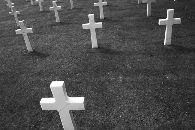 American cemetery - Omaha Beach - Normandie