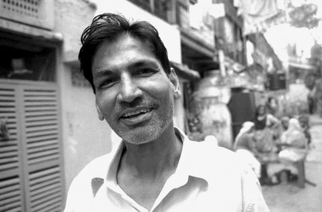 Près de Pahar Ganj - Août 2005 - Delhi - Inde